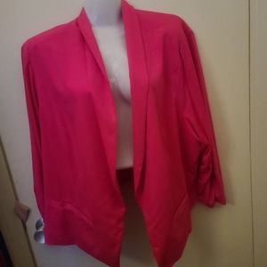 Hot pink blazer - 4X [Torrid]